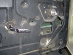 Door interior detail